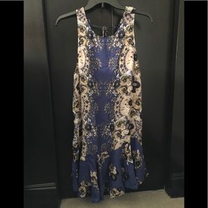 Free People Flowy Dress Purple